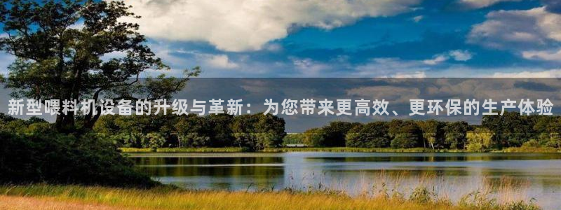 辉达娱乐新疆时时彩：新型喂料机设备的升级与革新：为您带来更高